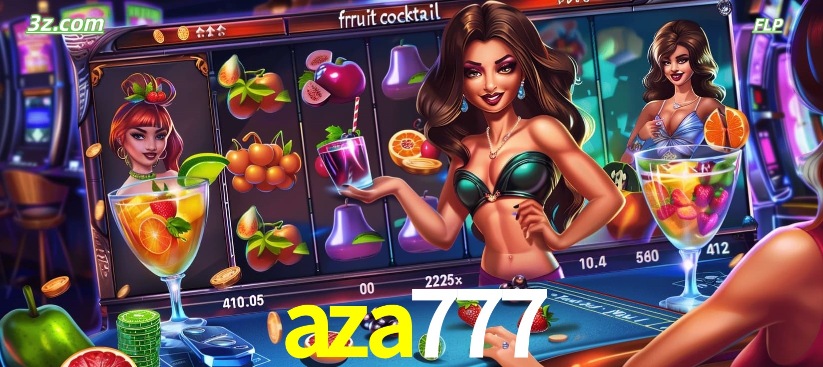 Cassino online aza777 Brasil com slot Fruit Cocktail divertido