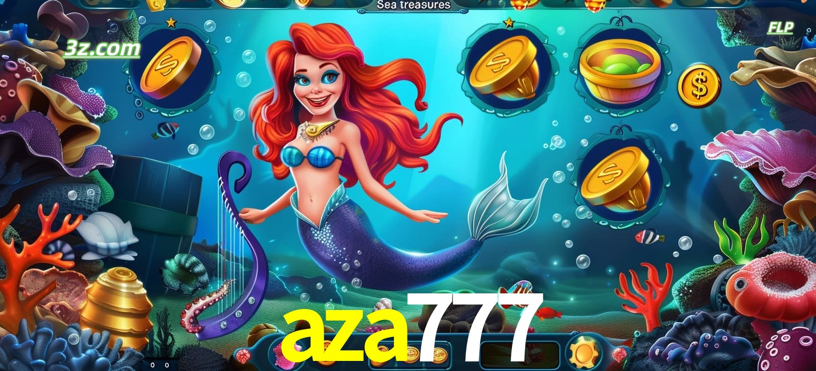 aza777 slots Sea Treasures cassino online com prêmios