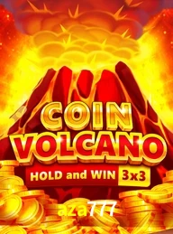 Jogue Coin Volcano slot 3x3 no aza777 e ganhe grandes recompensas
