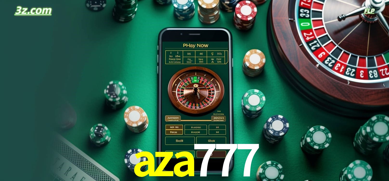 Roleta online no cassino aza777 disponível em celular e computador